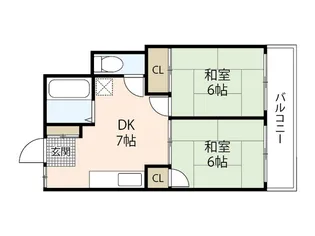 ヤマヒロビル【4階】の間取り