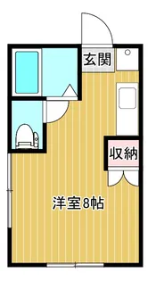 ブランドールI【1階】の間取り