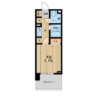 ドゥーエ横濱台町【11階】の間取り