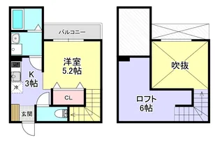 Prosper須屋【1階】の間取り