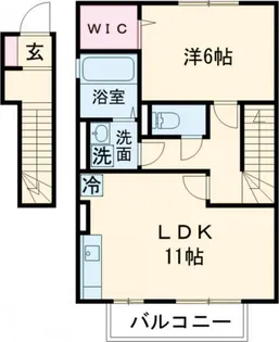 セレーノ C棟【2階】の間取り