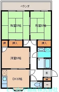 アーバンユウ【3階】の間取り