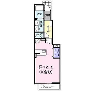 ウインティ【1階】の間取り