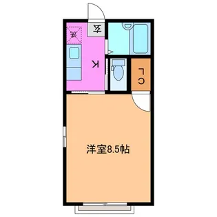 ラグーン2ND【2階】の間取り