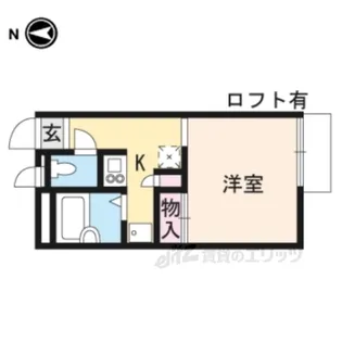 レオパレスMIMINASHI【1階】の間取り