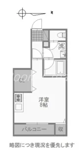 ラヴィアンドゥ2【1階】の間取り