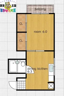Gran Hills【1階】の間取り