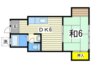 ハウス63【2階】の間取り