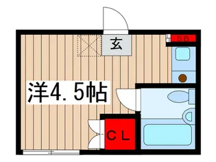 ワイズフラット【1階】の間取り