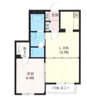 ソフィアI【2階】の間取り