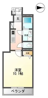 エデンII【1階】の間取り