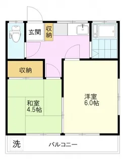 霜月荘【2階】の間取り