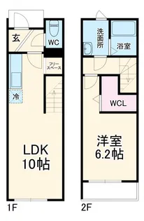 愛知県碧南市湖西町3【一戸建】の間取り