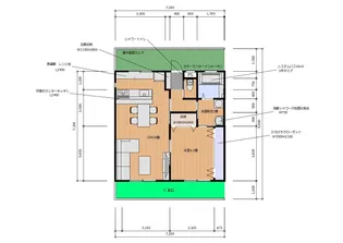 アッパーヤード【1階】の間取り