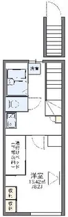 レオパレスLitorale【2階】の間取り
