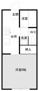 サンライフ御城【2階】の間取り