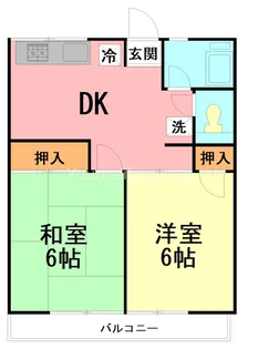 神奈川県秦野市渋沢2【アパート】の間取り