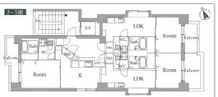 BLDトルース【3階】の間取り