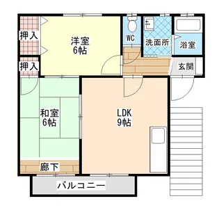 ファミーユハイツ【2階】の間取り