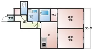 ライオンズマンション久が原【3階】の間取り