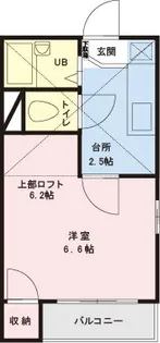 千葉県浦安市海楽1【アパート】の間取り