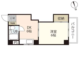 高本ビル【3階】の間取り