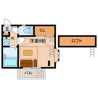 静岡県浜松市中央区佐藤1【アパート】の間取り