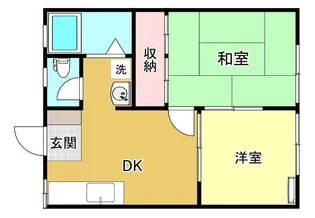 ブルースター平井【2階】の間取り