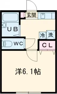 AZEST-RENT一橋学園II【2階】の間取り