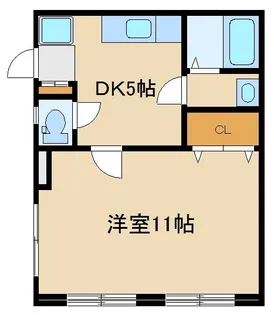 VIVACE東寺尾【1階】の間取り