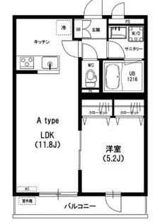 東京都墨田区吾妻橋1【マンション】の間取り