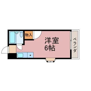 茨城県古河市上辺見【アパート】の間取り