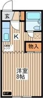 コーポ三浦【3階】の間取り