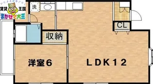 ヴィラ花水木【1階】の間取り