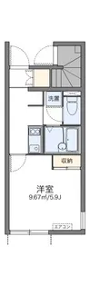 六番館【1階】の間取り