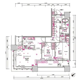 目黒第一マンションズ【12階】の間取り
