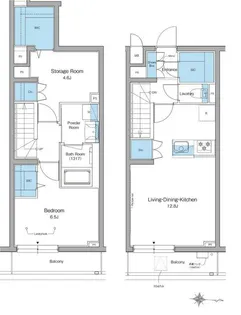 東京都杉並区永福3【マンション】の間取り