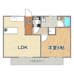 トビタハイツ B棟【2階】の間取り