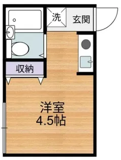 サンパレス【1階】の間取り