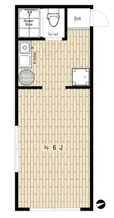 ブリス神楽坂【3階】の間取り