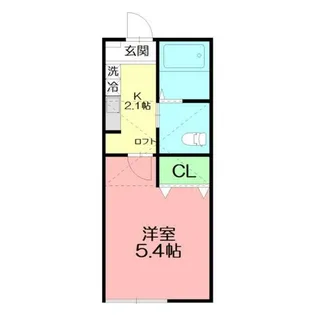 DENあざみ野【2階】の間取り