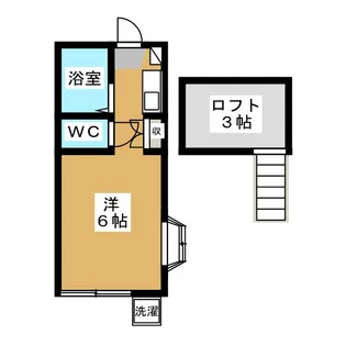 第3シャンポールFUJI【1階】の間取り