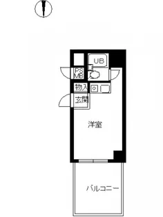 スカイコート渋谷【4階】の間取り