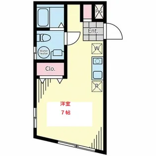 コンフリエ久が原【4階】の間取り