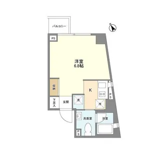 フルハウス代々木【2階】の間取り