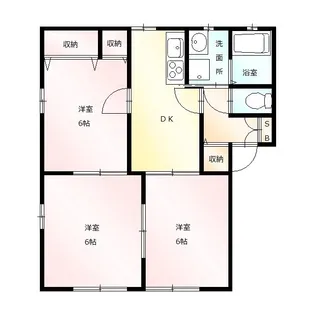 セレーノ B【2階】の間取り