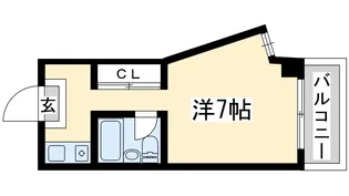 ローズハイツ【2階】の間取り