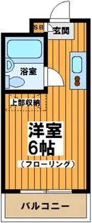 東京都杉並区方南1【マンション】の間取り