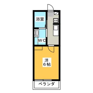 RESIDENCE メルヴェイユ【1階】の間取り