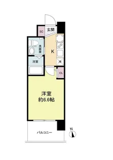 セレニテ福島プリエ【8階】の間取り